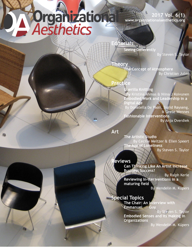 Organizational Aesthetics Cover Issue Vol. 6(1)